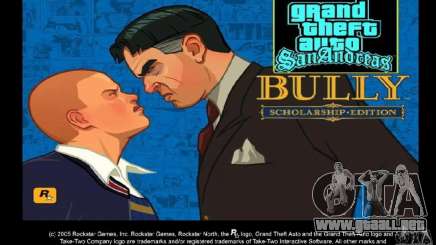 Arranque prediseñadas Bully Scholarship Edition para GTA San Andreas