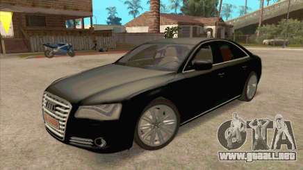 Audi A8 2010 para GTA San Andreas