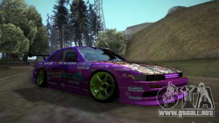 Nissan Silvia S13 Team Burst para GTA San Andreas