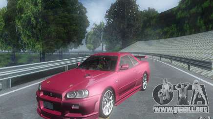 Nissan Skyline GT-R R34 M-spec Nur para GTA San Andreas