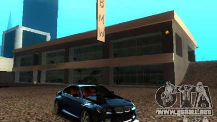 Concesionario BMW en San Fierro para GTA San Andreas