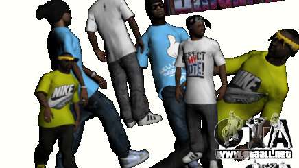 New Ballas Pack para GTA San Andreas