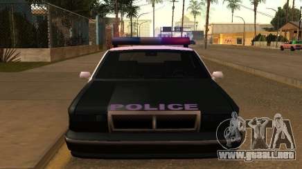 La ventaja del vehículo policial para GTA San Andreas