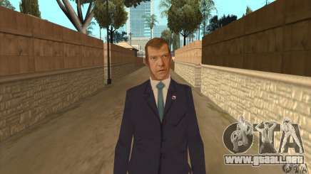 Dmitry Anatolyevich Medvedev para GTA San Andreas