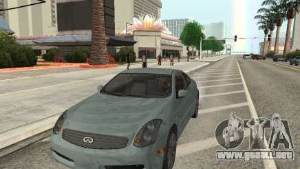 Infiniti G35 Coupe para GTA San Andreas