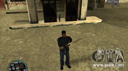 SA IV WEAPON SCROLL 2.0 para GTA San Andreas