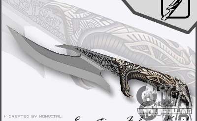 EGYPTIAN FALCON KNIFE V1.0 para GTA San Andreas