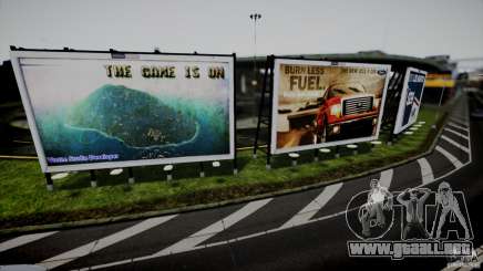 Realistic Airport Billboard para GTA 4