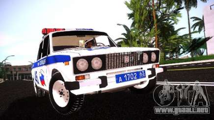 2106 VAZ policía v 2.0 para GTA San Andreas