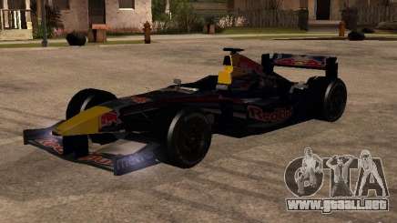 F1 Red Bull Sport para GTA San Andreas