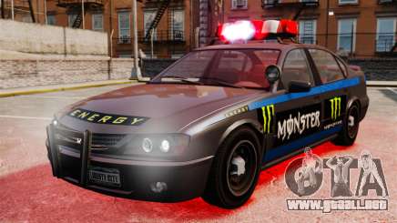 Policía Monster Energy para GTA 4