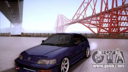 Honda Civic CRX JDM para GTA San Andreas