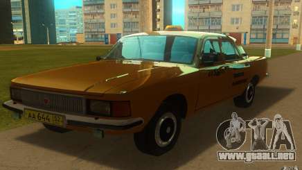 Taxi 3102 Volga GAZ para GTA San Andreas