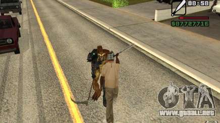 CJ caza V 2.0 para GTA San Andreas