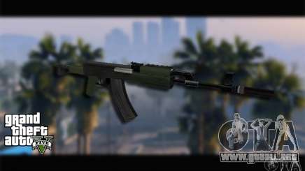AK-47 con un silenciador de GTA 5 (Final) para GTA San Andreas