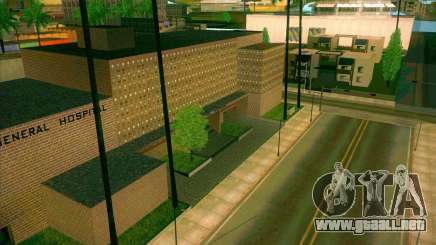 Nuevas texturas Hospital General de todos los Santos para GTA San Andreas