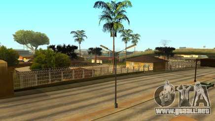 La cerca alrededor del surco Sreet para GTA San Andreas