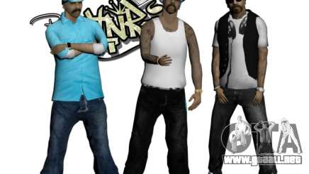 Skinpack Rifa Gang para GTA San Andreas