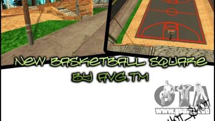 La nueva cancha de baloncesto para GTA San Andreas