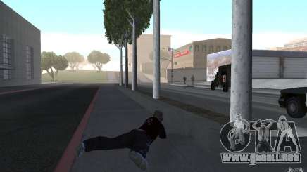 Nueva animación disparando rifles para GTA San Andreas