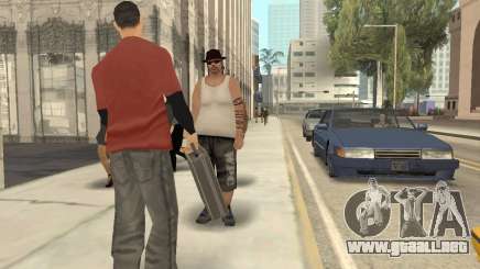 Pedy con bolsas para GTA San Andreas