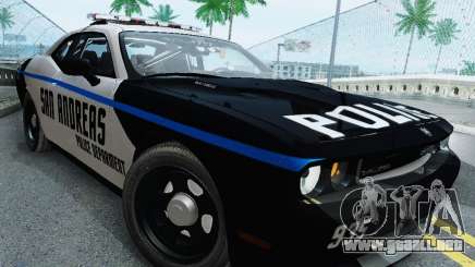 Dodge Challenger SRT8 2010 Police para GTA San Andreas