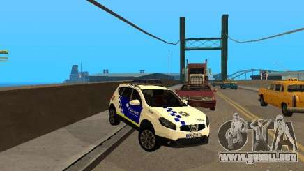 Nissan Qashqai Espaqna Police para GTA San Andreas