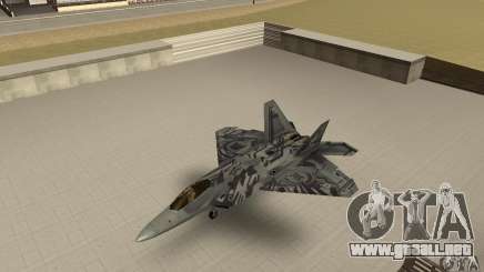 F-22 Starscream para GTA San Andreas
