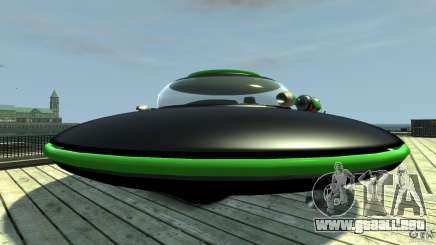 UFO neon ufo green para GTA 4