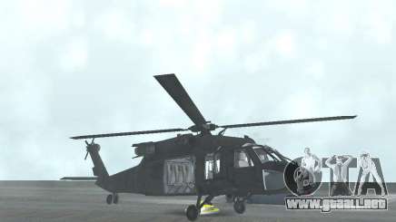 El helicóptero de CoD 4 MW para GTA San Andreas