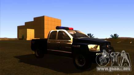 Dodge Ram 1500 Police para GTA San Andreas