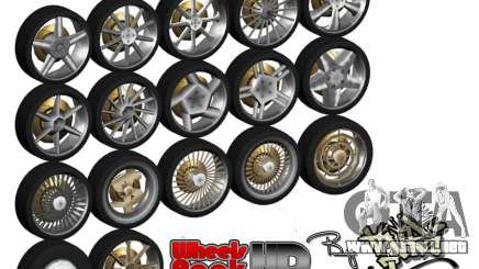 Wheels Pack HD by AnRi para GTA San Andreas