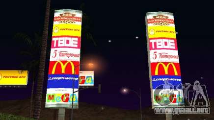 Tienda rusa en Las Venturase para GTA San Andreas