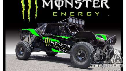 Pantalla de arranque de Monster Energy para GTA San Andreas