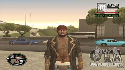 Sam B from Dead Island para GTA San Andreas