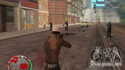 GTA IV HUD v4 by shama123 para GTA San Andreas