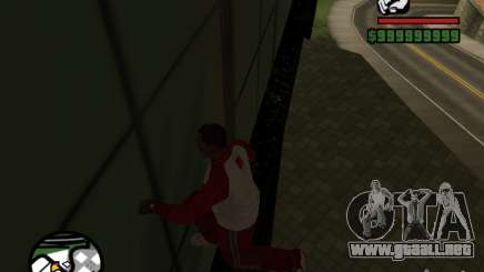 Wallrun-endless corriendo en la pared para GTA San Andreas