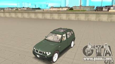 BMW X3 2.5i 2003 para GTA San Andreas