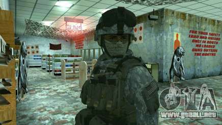 Soldado de infantería piel CoD MW 2 para GTA San Andreas