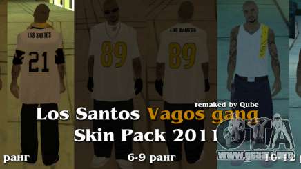 Nuevos aspectos de la pandilla de Vagos para GTA San Andreas