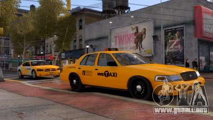 Ford Crown Victoria NYC Taxi 2013 para GTA 4