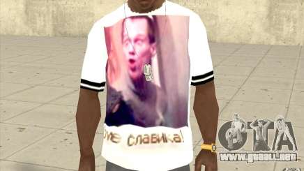 Camiseta: Exuberante Slavik para GTA San Andreas