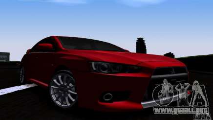 Mitsubishi Lancer Evolution X 2008 para GTA San Andreas