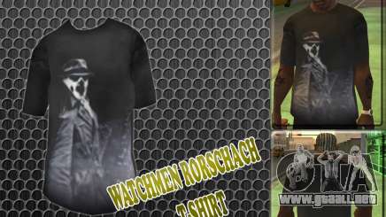 Watchmen Rorschach camisa para GTA San Andreas