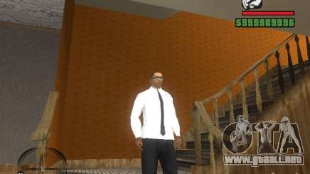 Camisas con corbata para GTA San Andreas