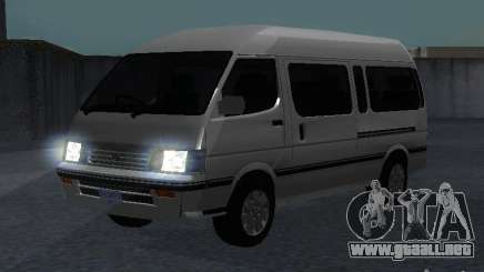 Toyota Hiace Super Custom para GTA San Andreas