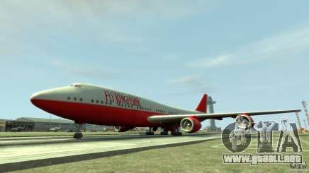Fly Kingfisher Airplanes without logo para GTA 4