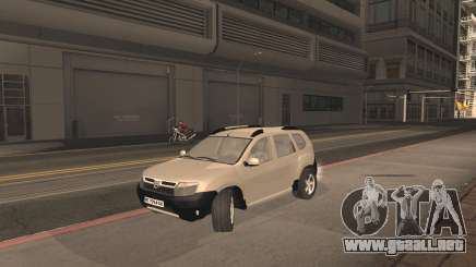 Dacia Duster blanco para GTA San Andreas