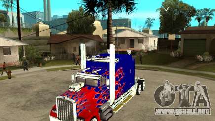 Truck Optimus Prime para GTA San Andreas