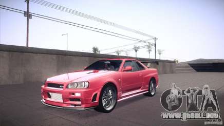 Nissan Skyline R34 para GTA San Andreas